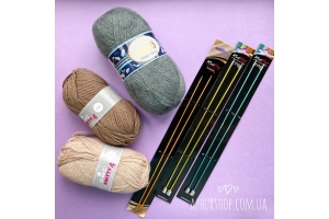 Прямі спиці Knit Pro Zing 30 см, 3.5 мм